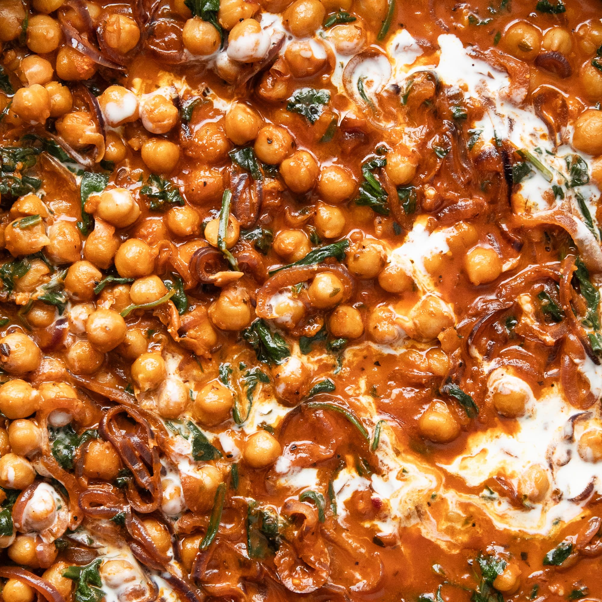 Caramelised Onion Chickpeas