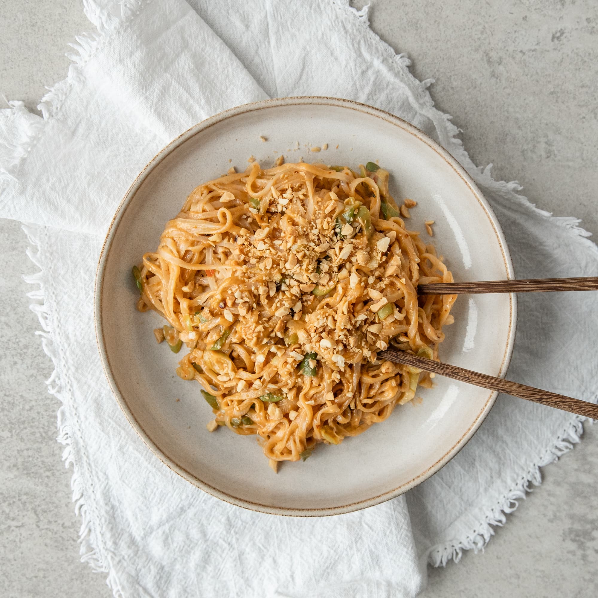 Creamy Peanut Noodles 