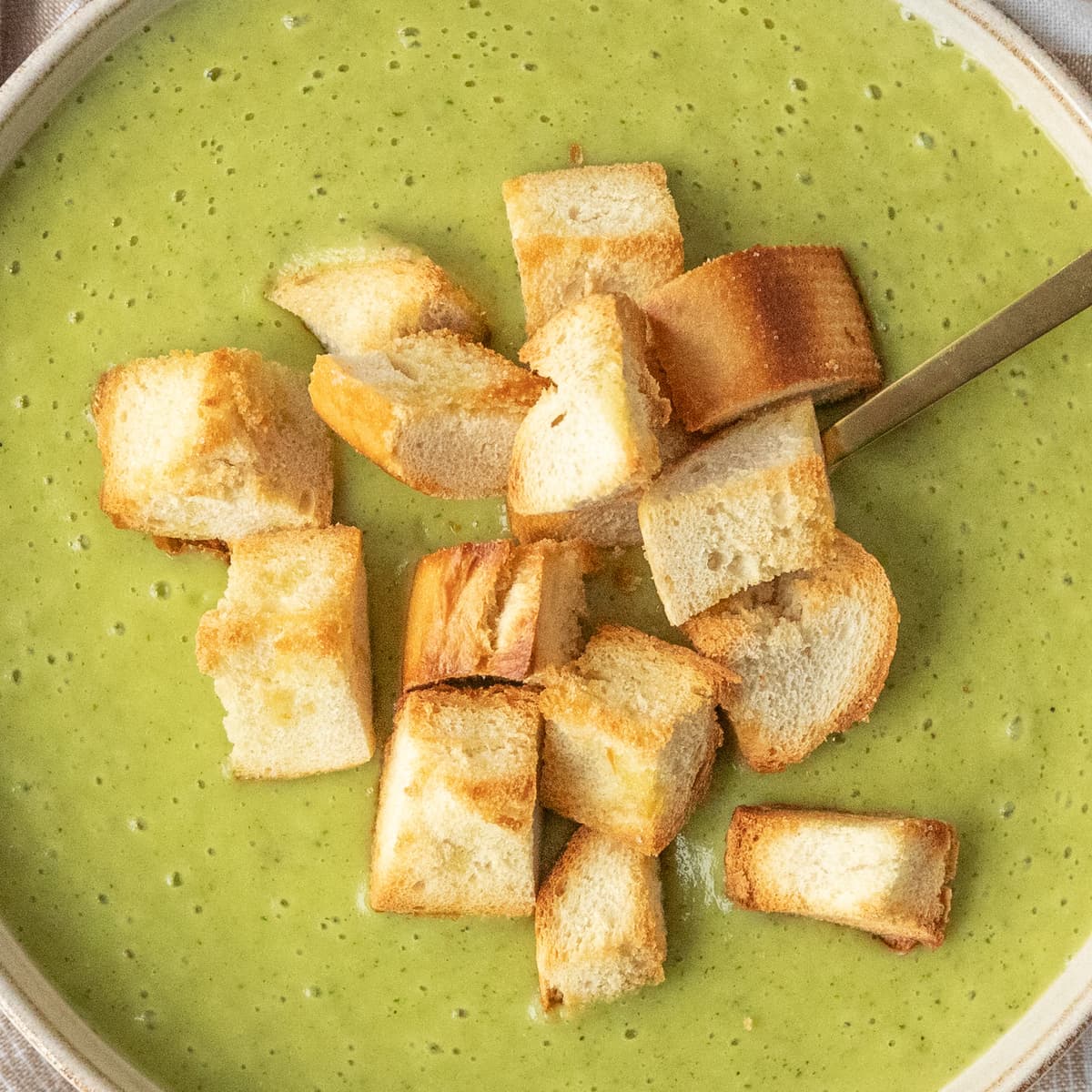 Creamy Potato Zucchini Soup | Cookies and Salt