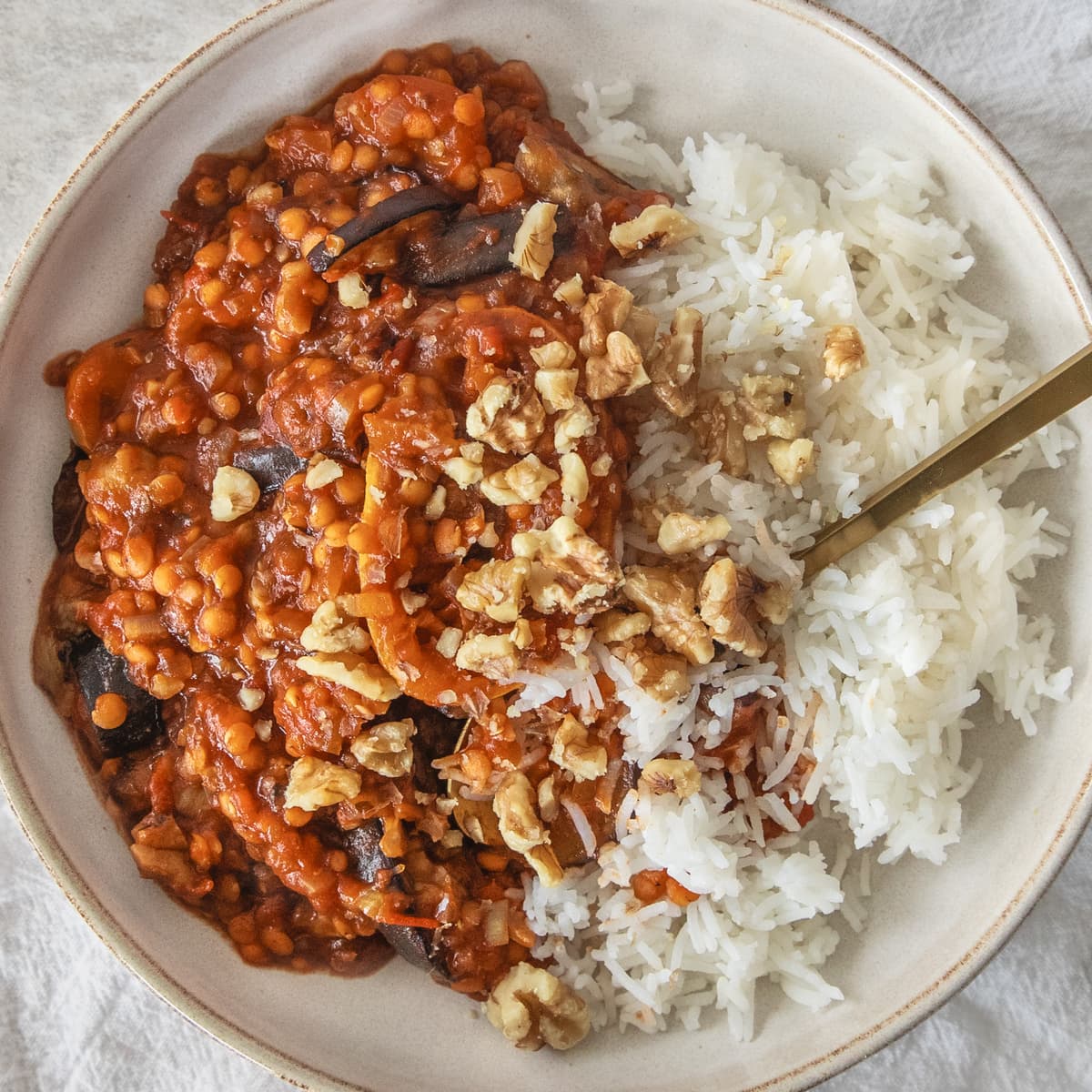 Lemony Aubergine Stew | Cookies and Salt
