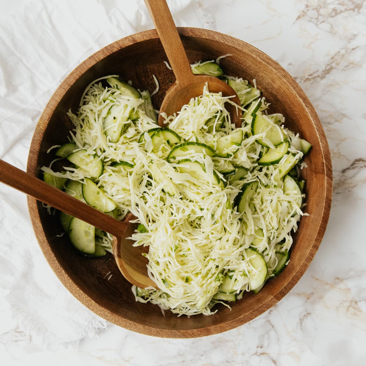 Minty Cucumber Salad | Cookies and Salt