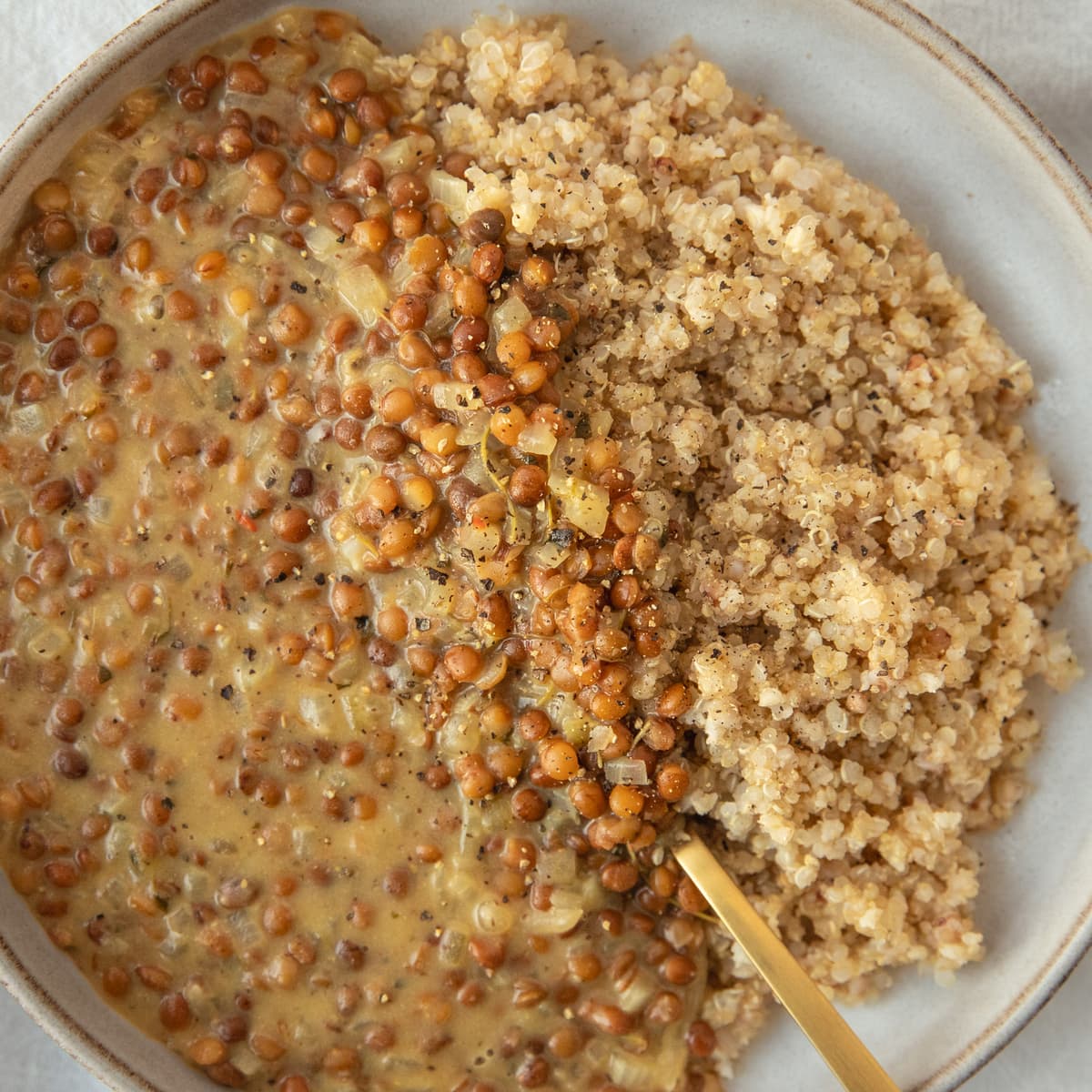 Mustard Lentil Stew | Cookies and Salt