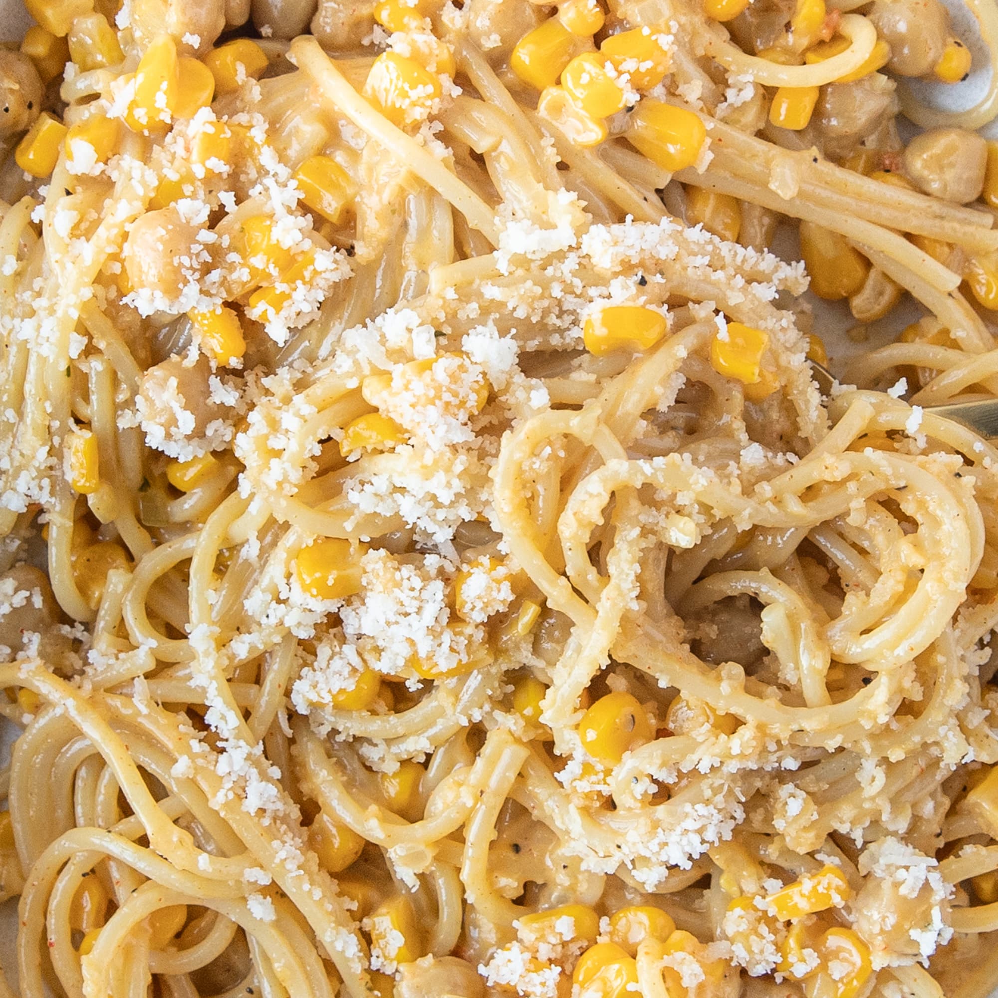 Sweet Corn Carbonara