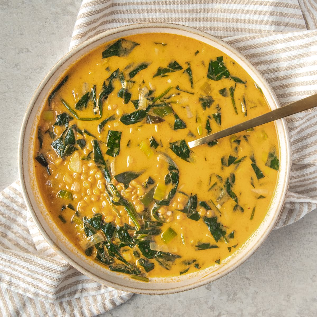 Thai Curry Lentil Soup | Cookies and Salt