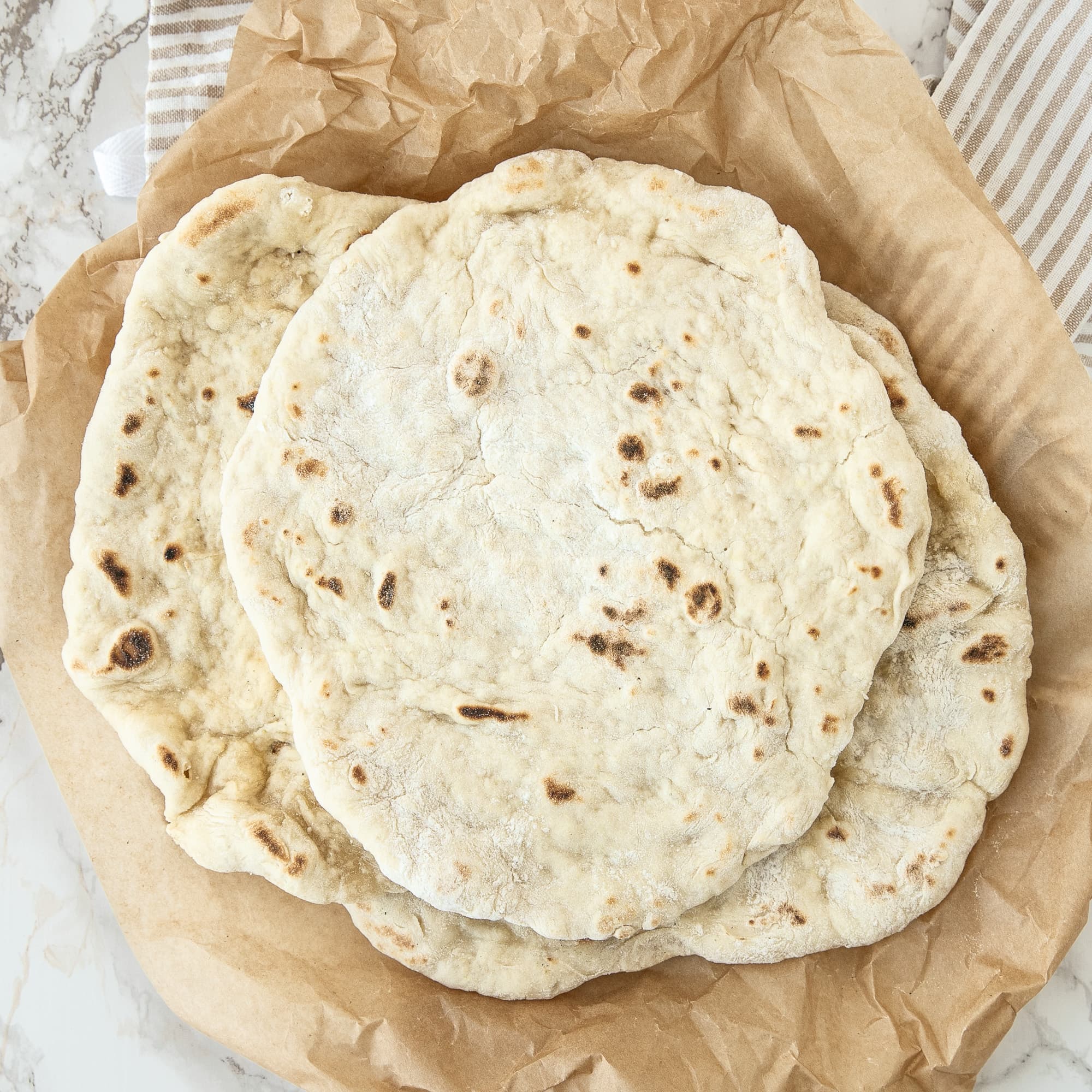 Vegan Flatbread "quick naan"