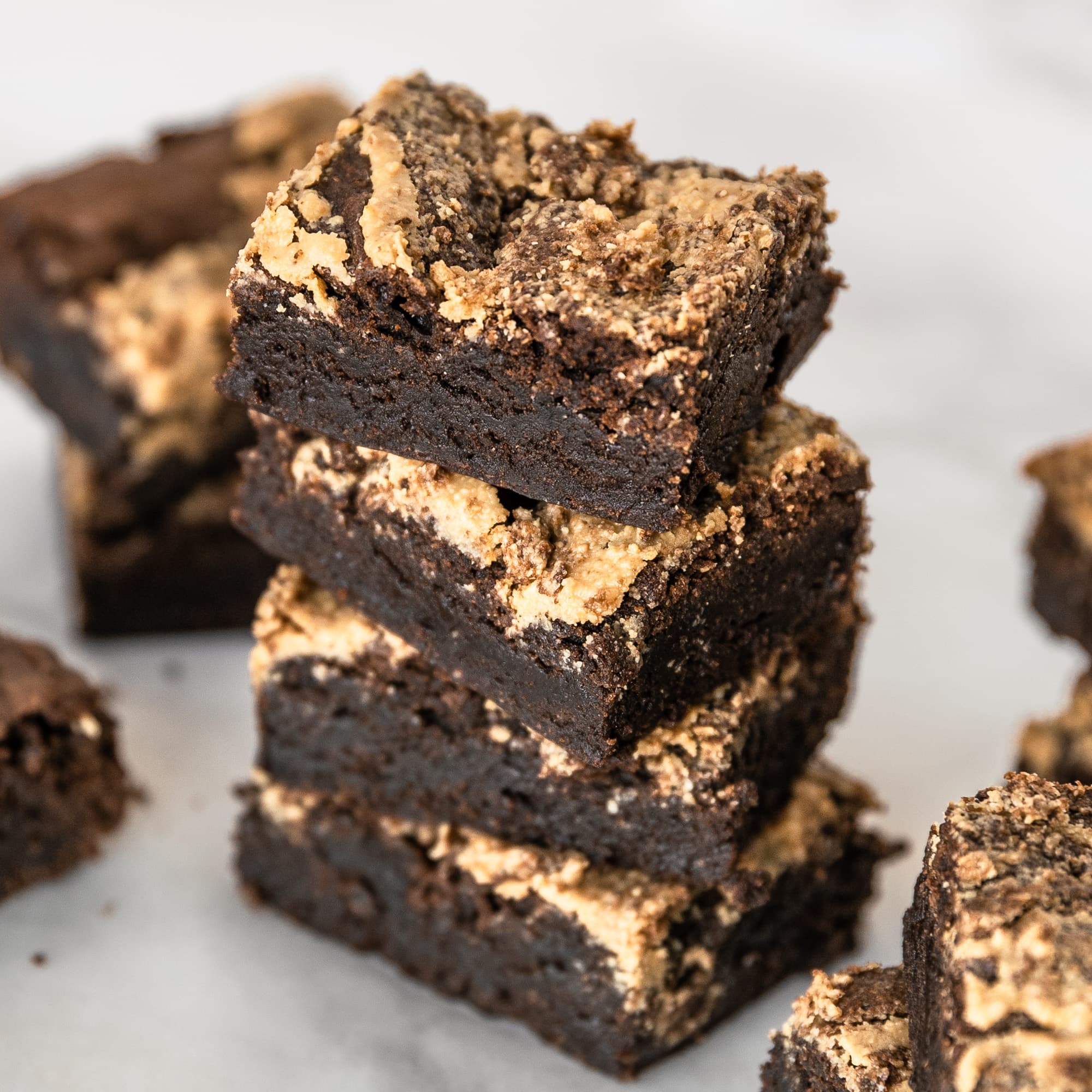 Vegan Tahini Brownies